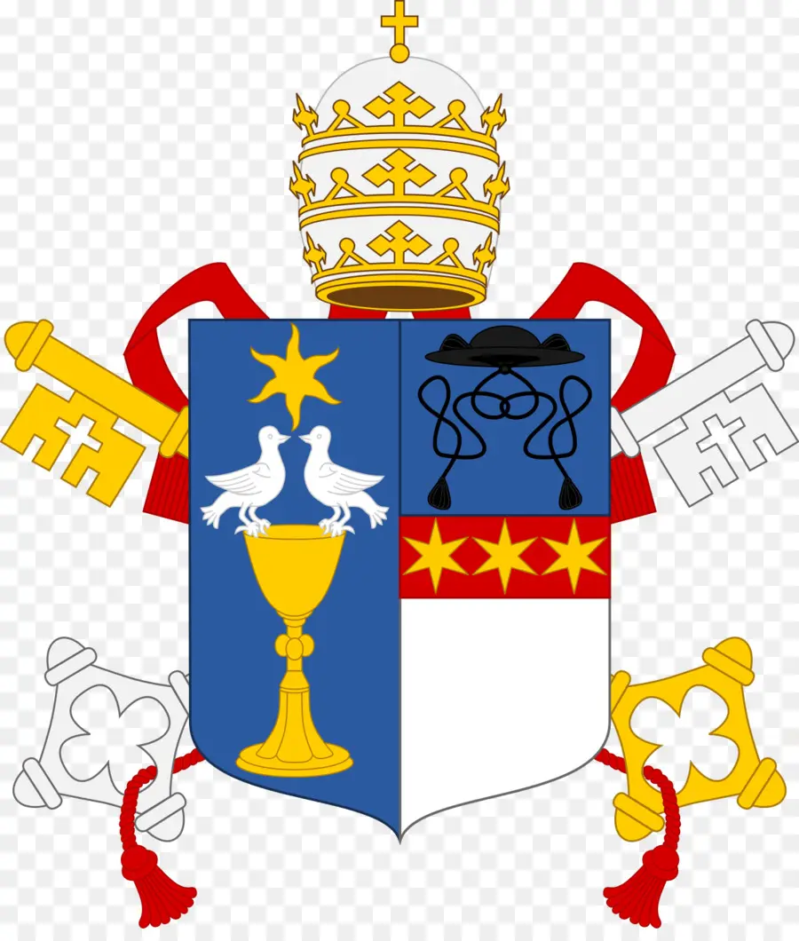 Escudo De Armas Papal，Vaticano PNG