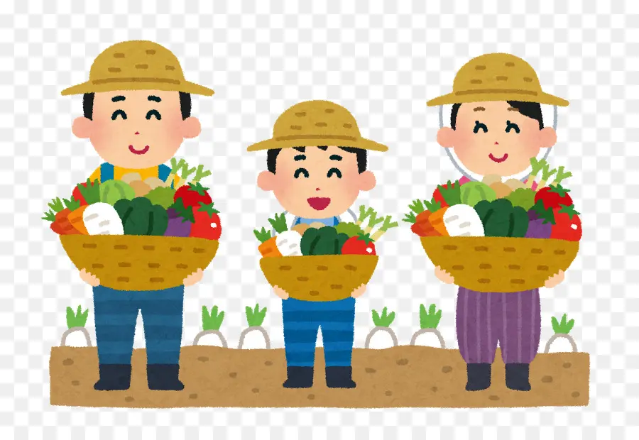 Agricultores，Dibujos Animados PNG