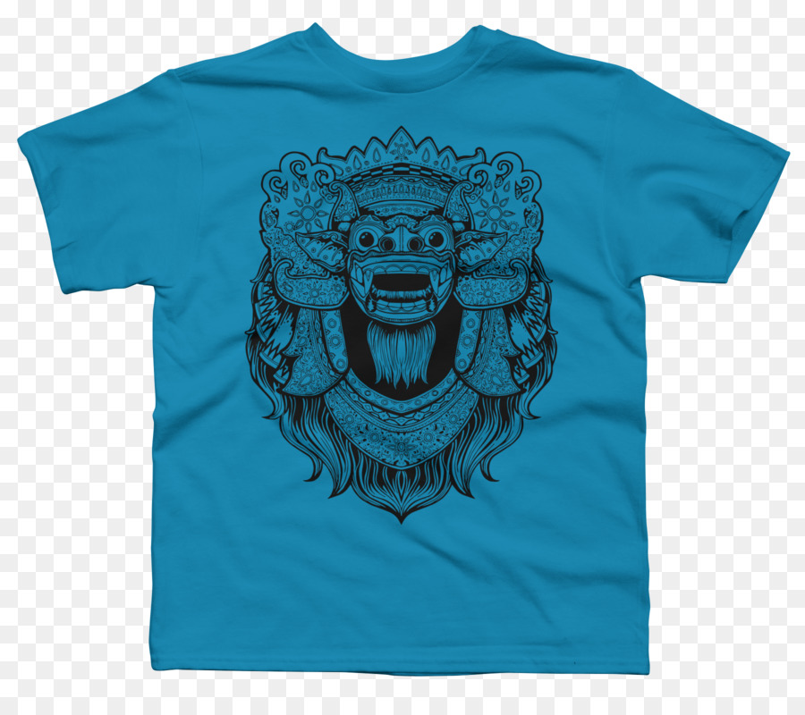 Camiseta Azul，Vestir PNG