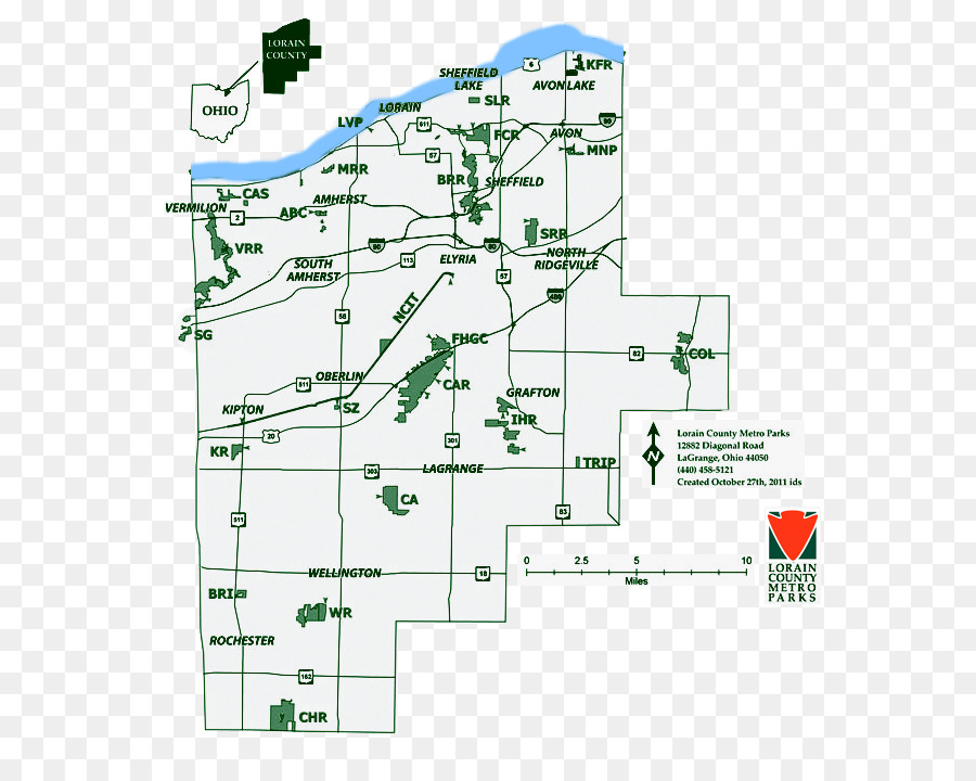 Lorain County Metro Parques，Municipio De Sheffield PNG