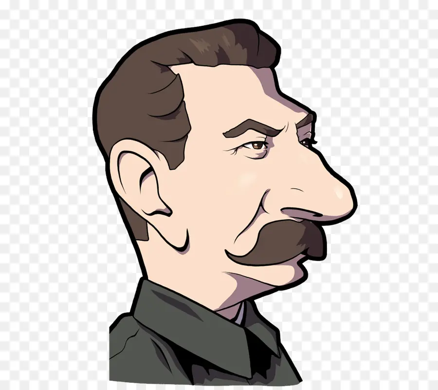 Hombre De Dibujos Animados，Bigote PNG