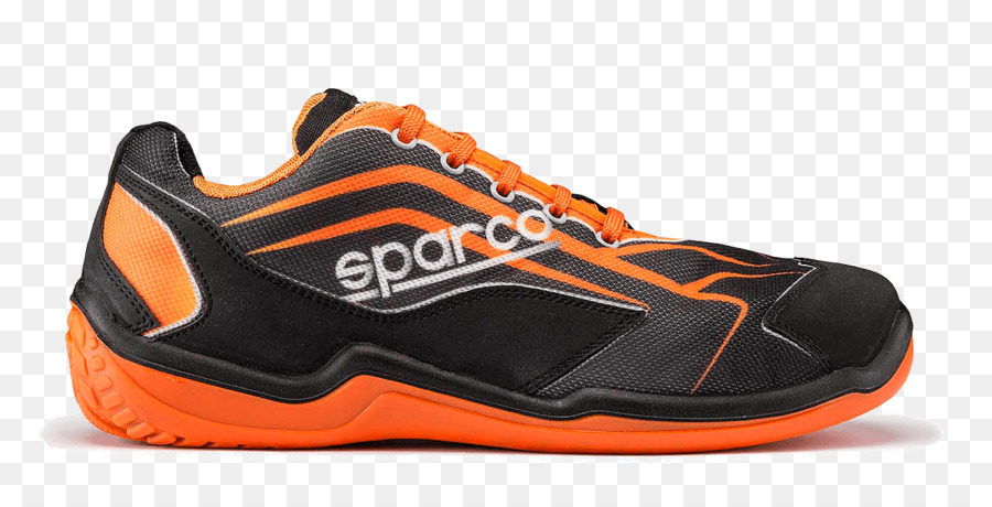 Zapato Negro Y Naranja，Sparco PNG