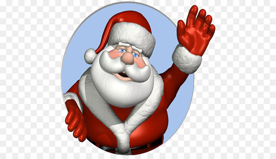 Papá Noel，Traje Rojo PNG