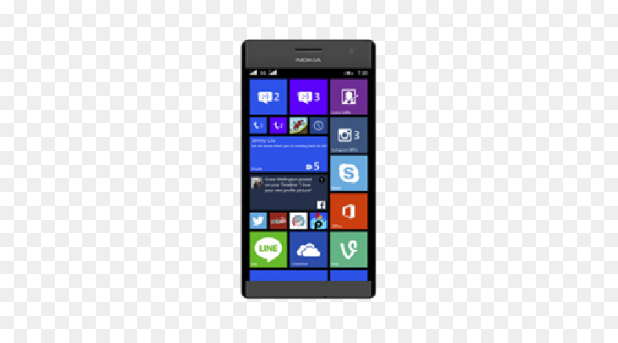 Nokia Lumia 730，Serie Telefónica De Nokia PNG