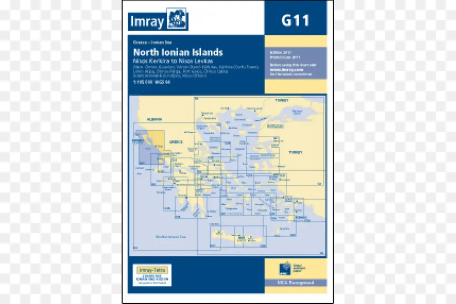 Islas Iónas，Gráfico Náutico PNG