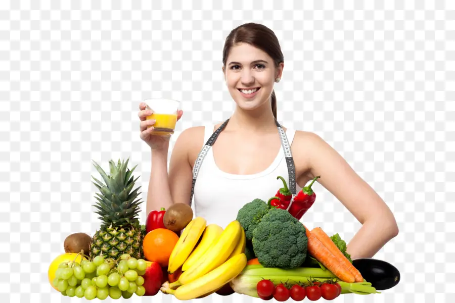 Frutas Y Verduras，Saludable PNG