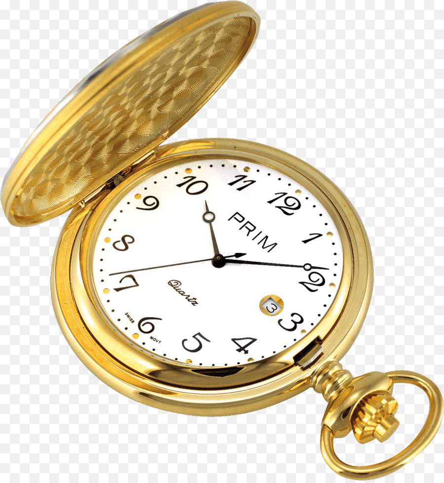 Reloj De Bolsillo，Oro PNG