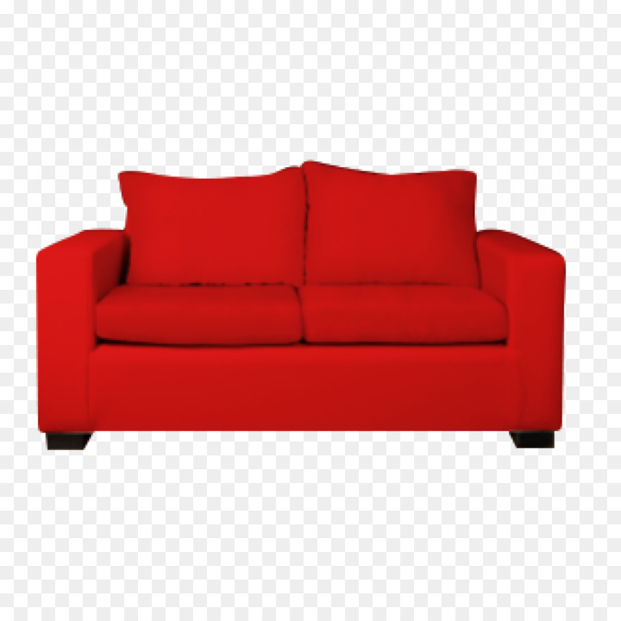 Sofá Rojo，Muebles PNG