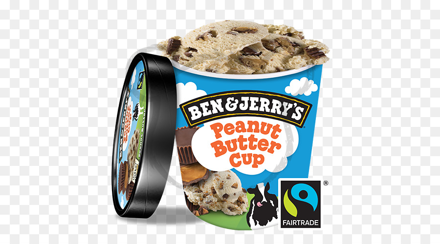 Taza De Mantequilla De Maní De Ben Jerry，Helado PNG