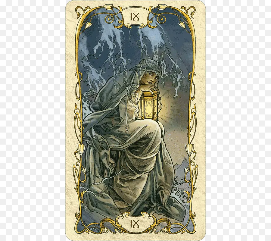 Ermitaño，Tarot PNG