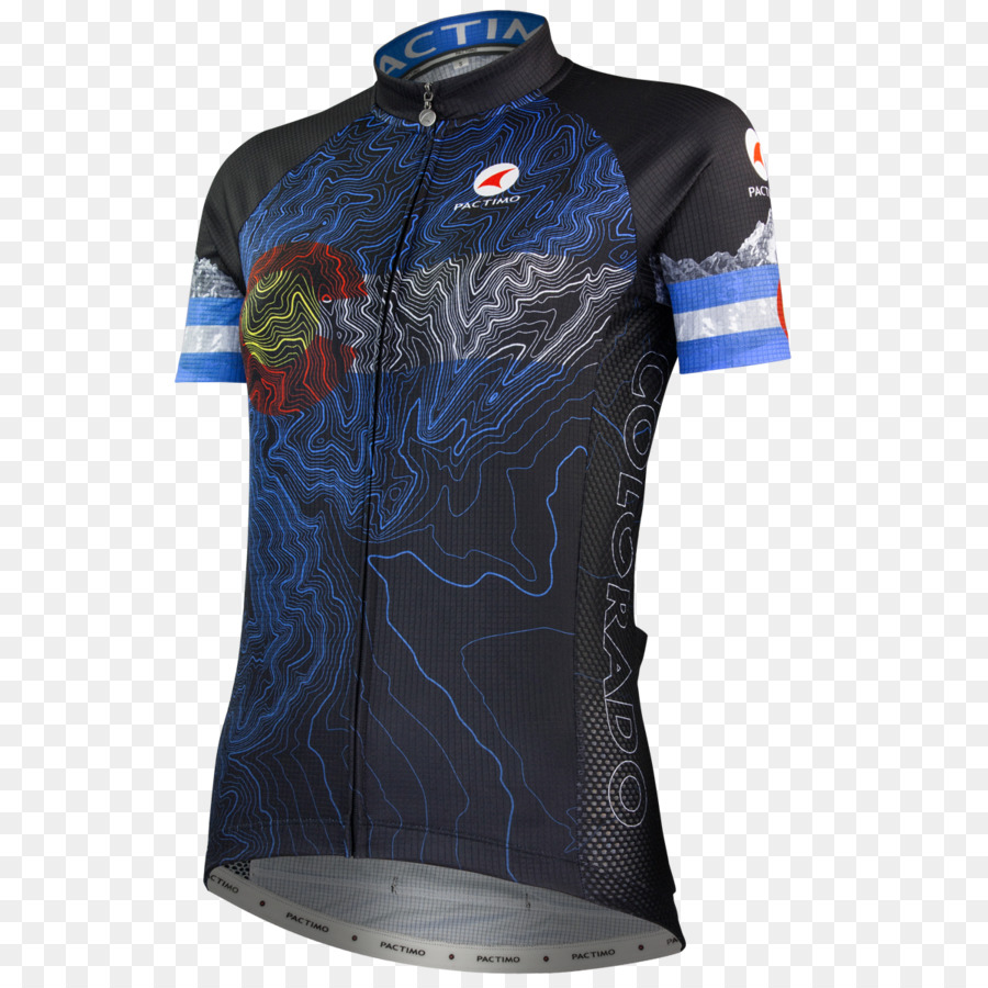 Camiseta，Azul Cobalto PNG