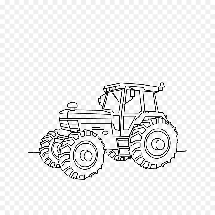 Coche，Tractor PNG