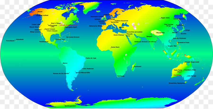 Mundo，Mapa Del Mundo PNG