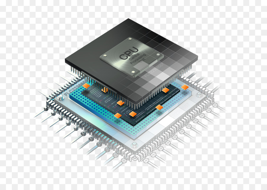 Microcontrolador，Electrónica PNG