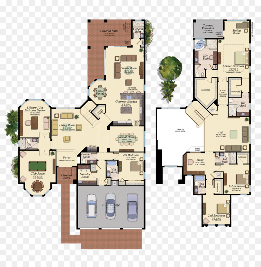 Plan De Piso，Delray Beach PNG