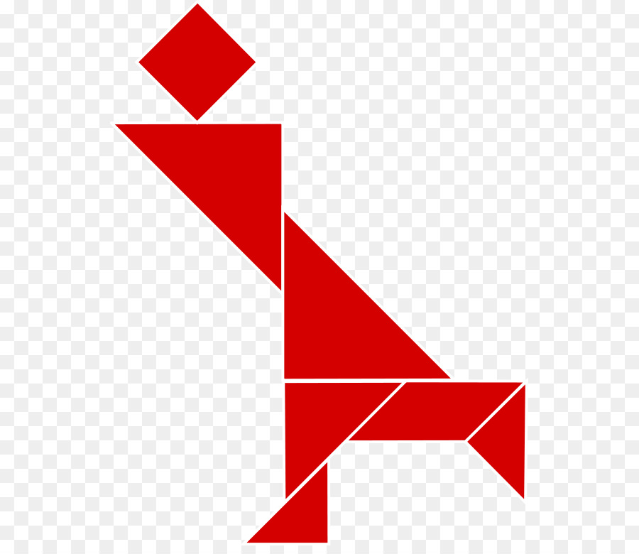 Tangram，Triángulo PNG