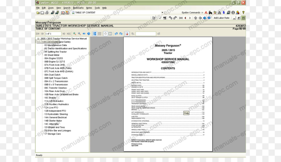 Diagrama De Cableado，Agco PNG