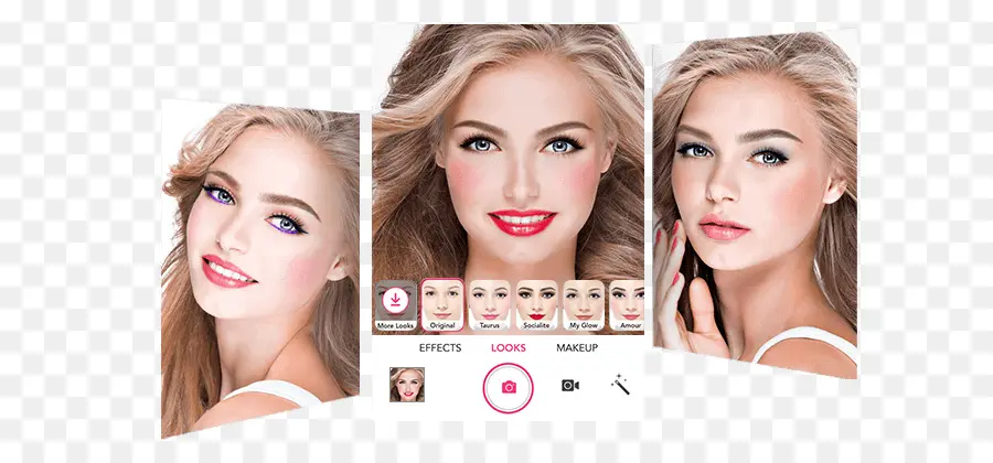 Interfaz De La Aplicación De Maquillaje，Belleza PNG