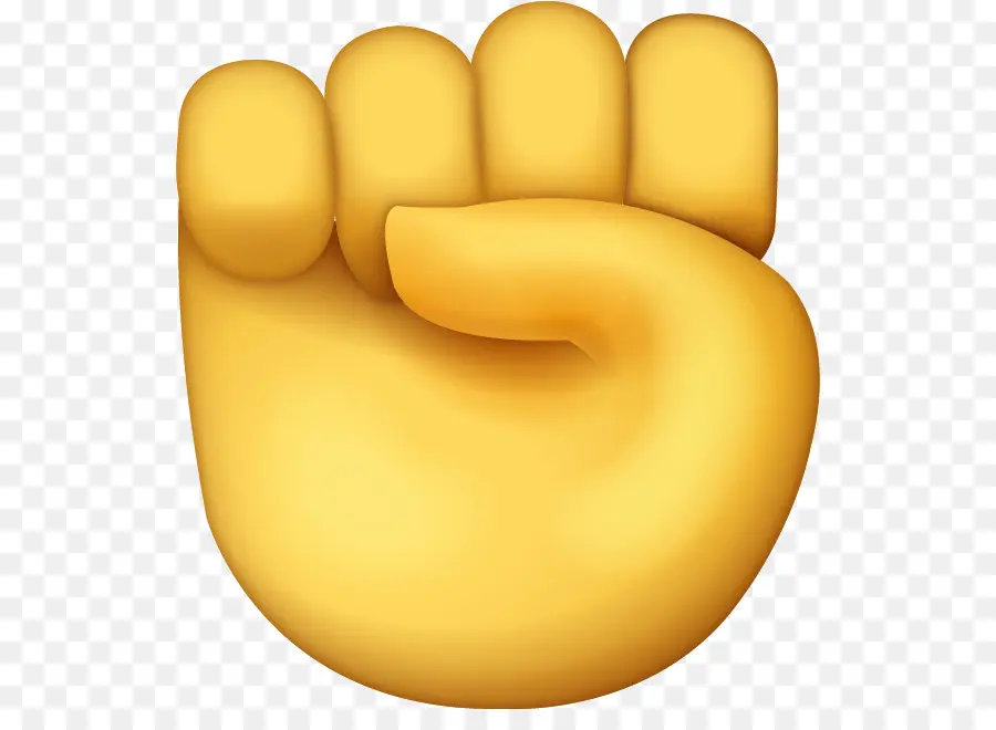 Emoji，Levantó El Puño PNG