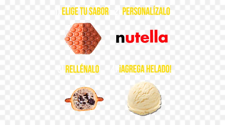 Helado，Waffle De Huevo PNG