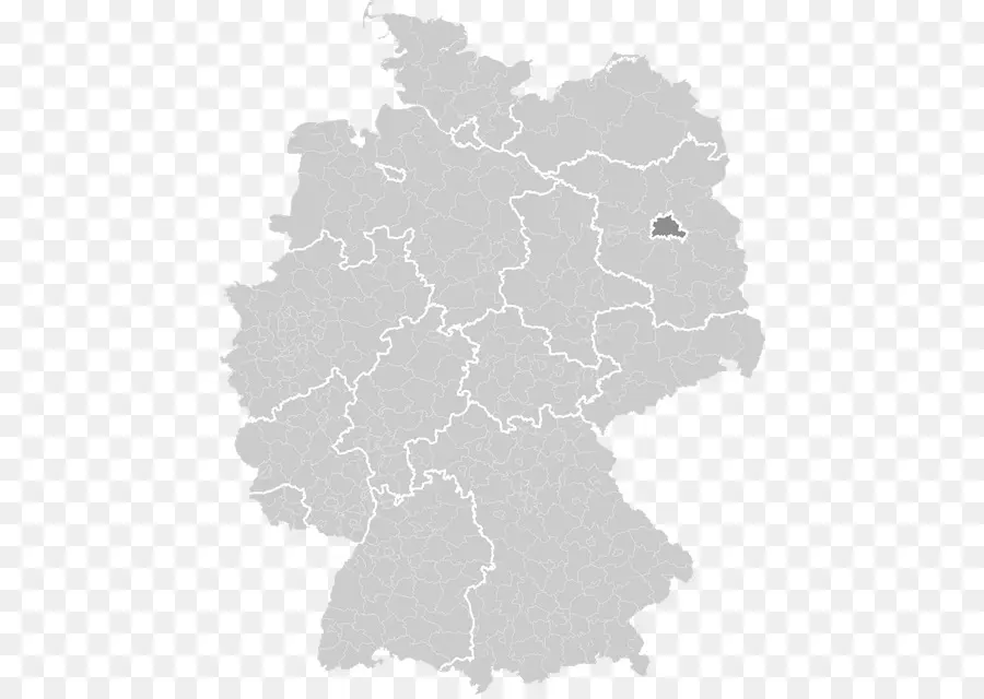 Mapa De Alemania，País PNG