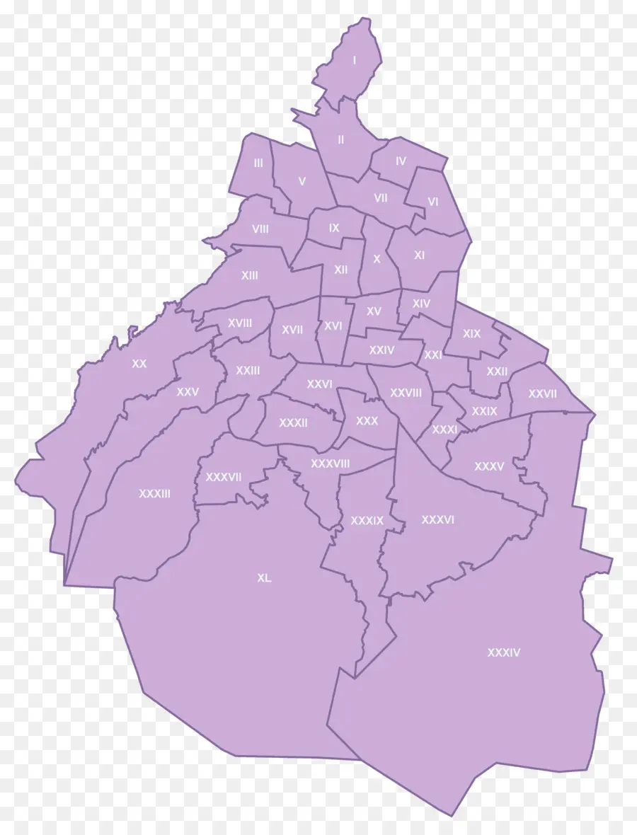 Mapa De Distritos，Distritos PNG