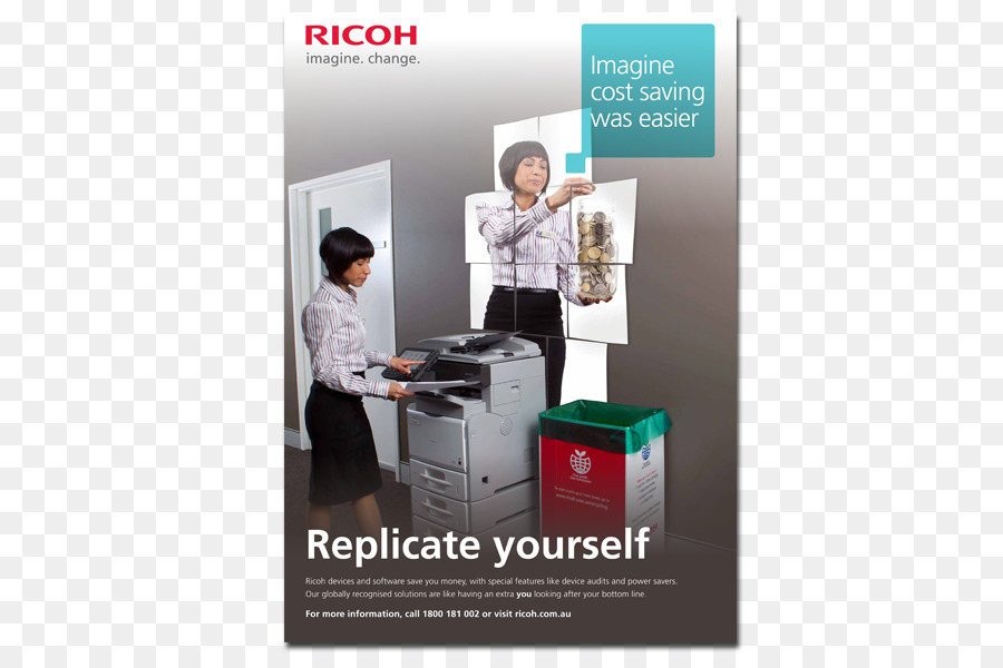 Ricoh，Publicidad PNG