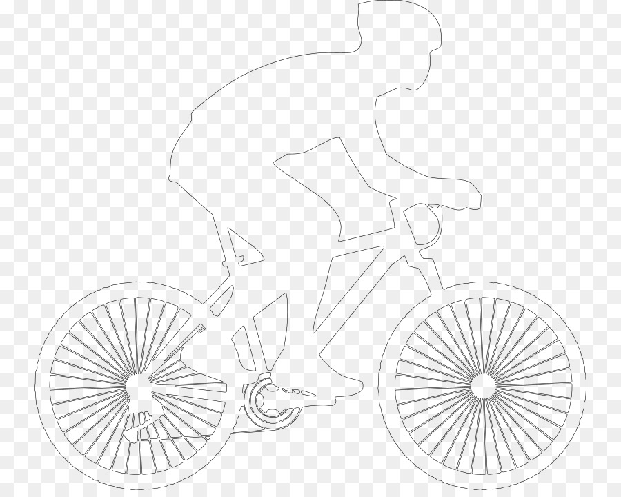 Ciclista，Bicicleta PNG