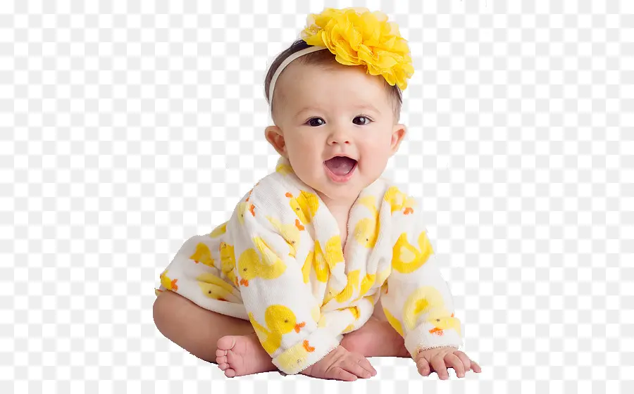 Bebé En Traje Amarillo，Niño PNG