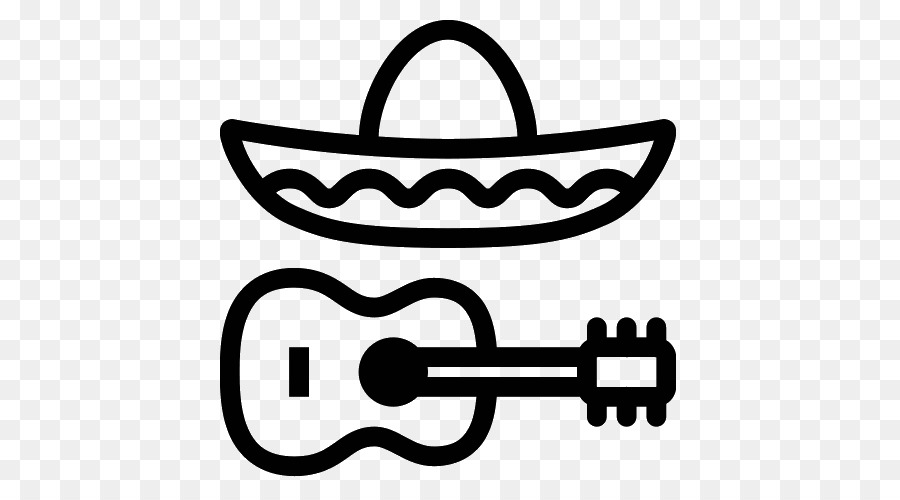 Sombrero Y Guitarra，Sombrero PNG