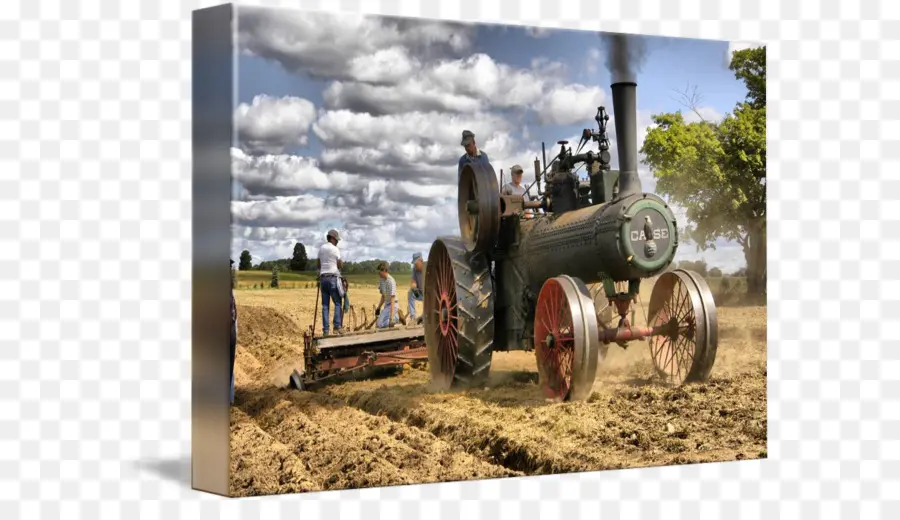 Tractor，Motor De Vapor PNG