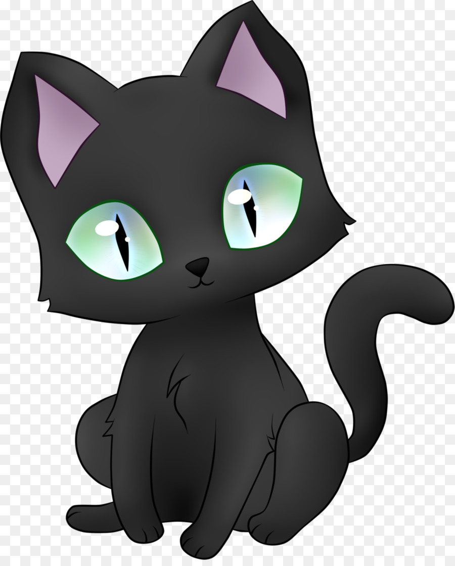 Gatito，Gato Negro PNG