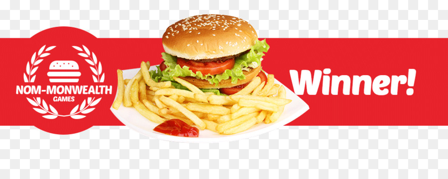 Las Papas Fritas，Hamburguesa Con Queso PNG