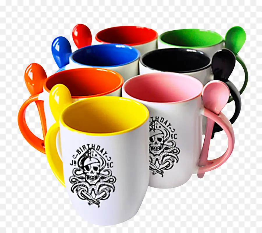 Tazas Coloridas，Tazas PNG