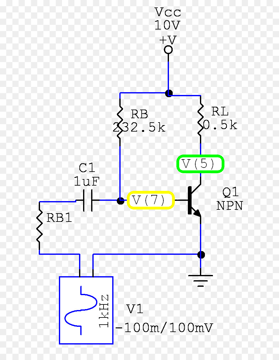 Transistor De Unión Bipolar，Amplificador PNG