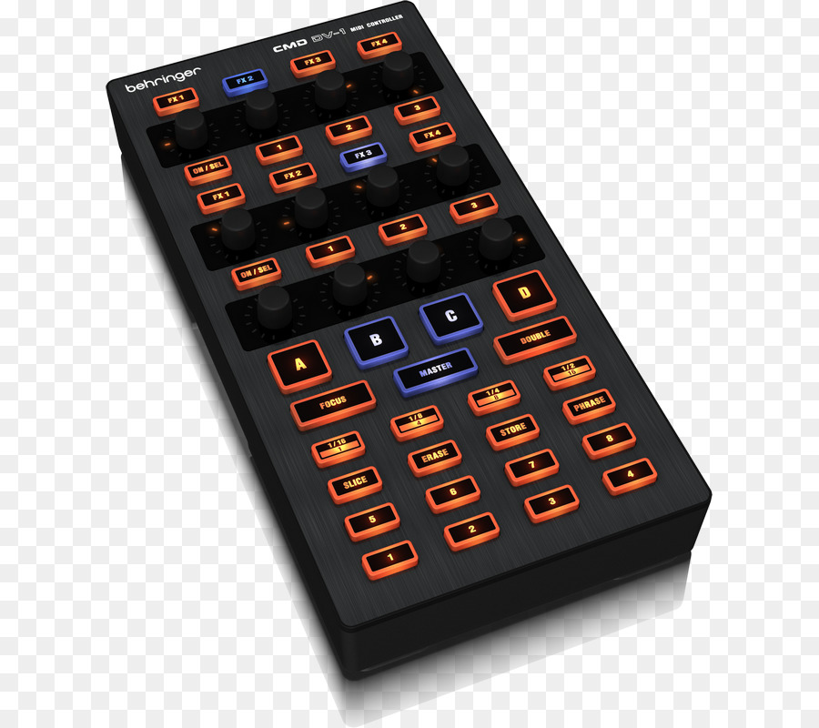 Controlador De Dj，Behringer Cmd Dv1 PNG