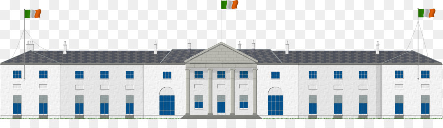 Áras An Uachtaráin，Fachada PNG