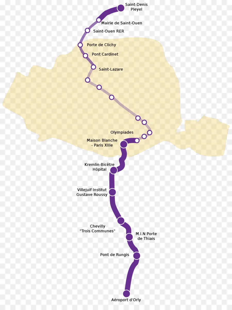 Mapa De La Línea Del Metro，Metro PNG