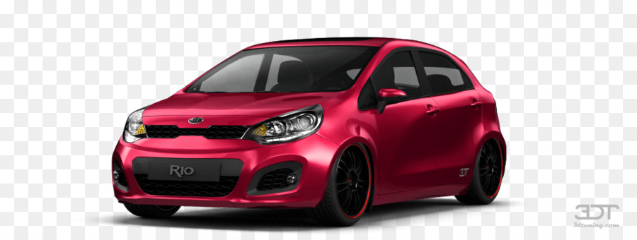 2012 Kia Rio，Parachoques PNG