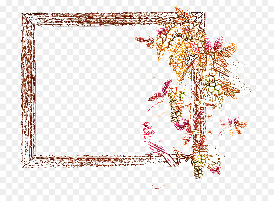 Marcos De Imagen，Diseño Floral PNG