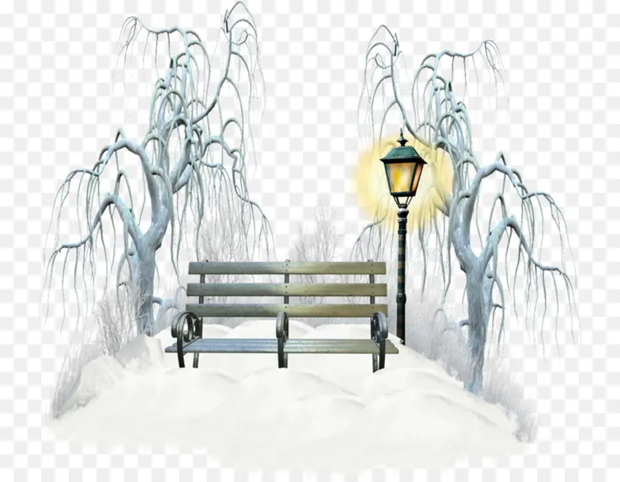 Árbol，Invierno PNG