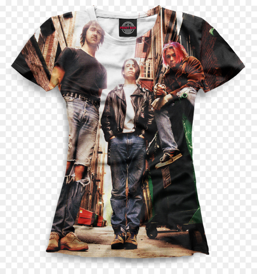 Camiseta，Nirvana PNG