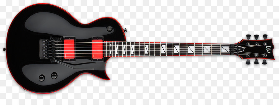 Guitarra Eléctrica，Diseño De Calavera PNG