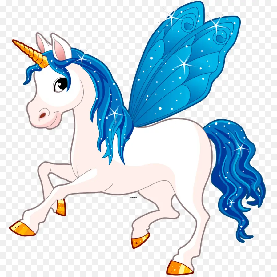 Unicornio，Unicornio Alado PNG