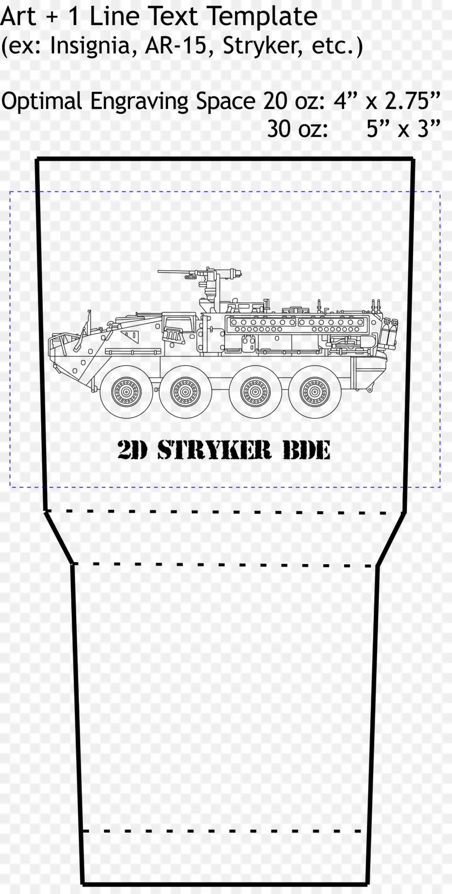 Stryker Bde，Grabado PNG