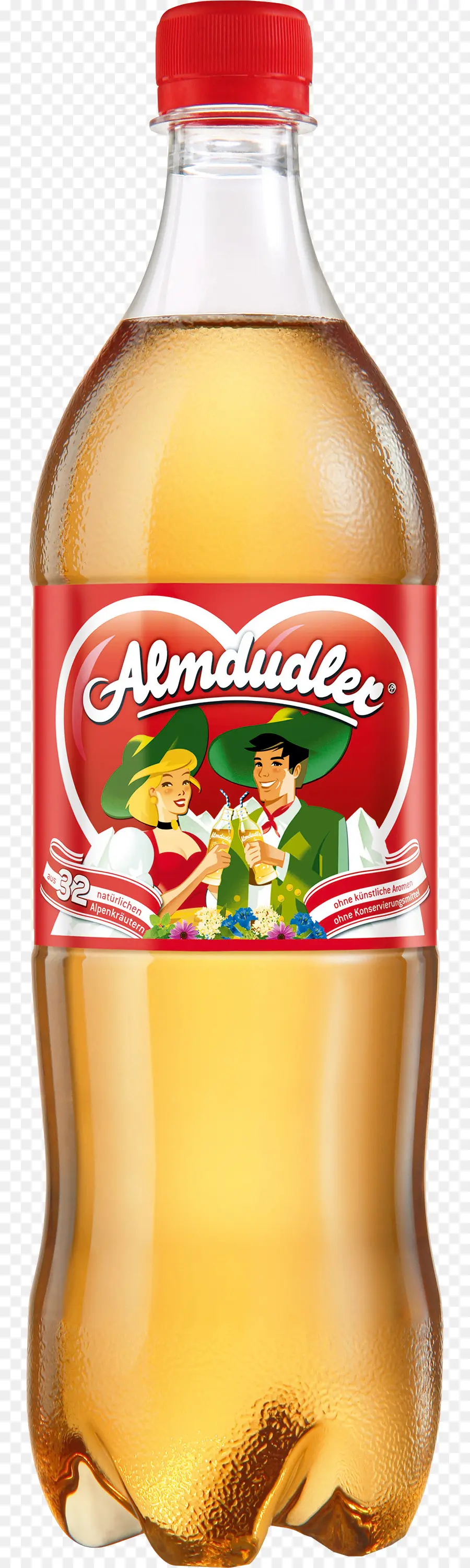 Botella De Almdudler，Beber PNG