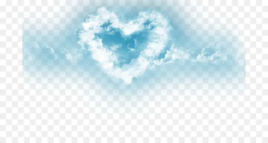 Nube En Forma De Corazón，Cielo PNG