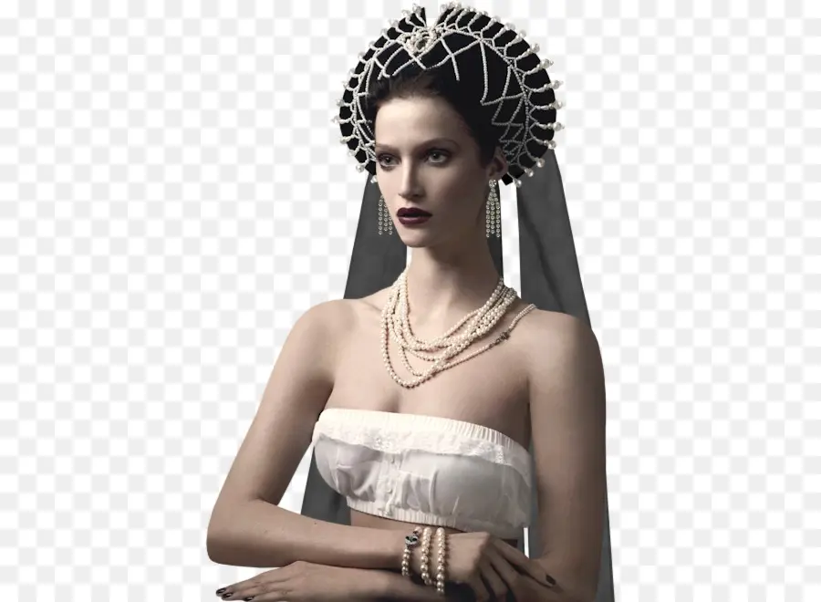 Mujer En Traje Tradicional，Tradicional PNG