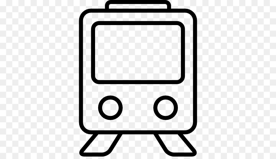 Icono De Tren，Negro PNG