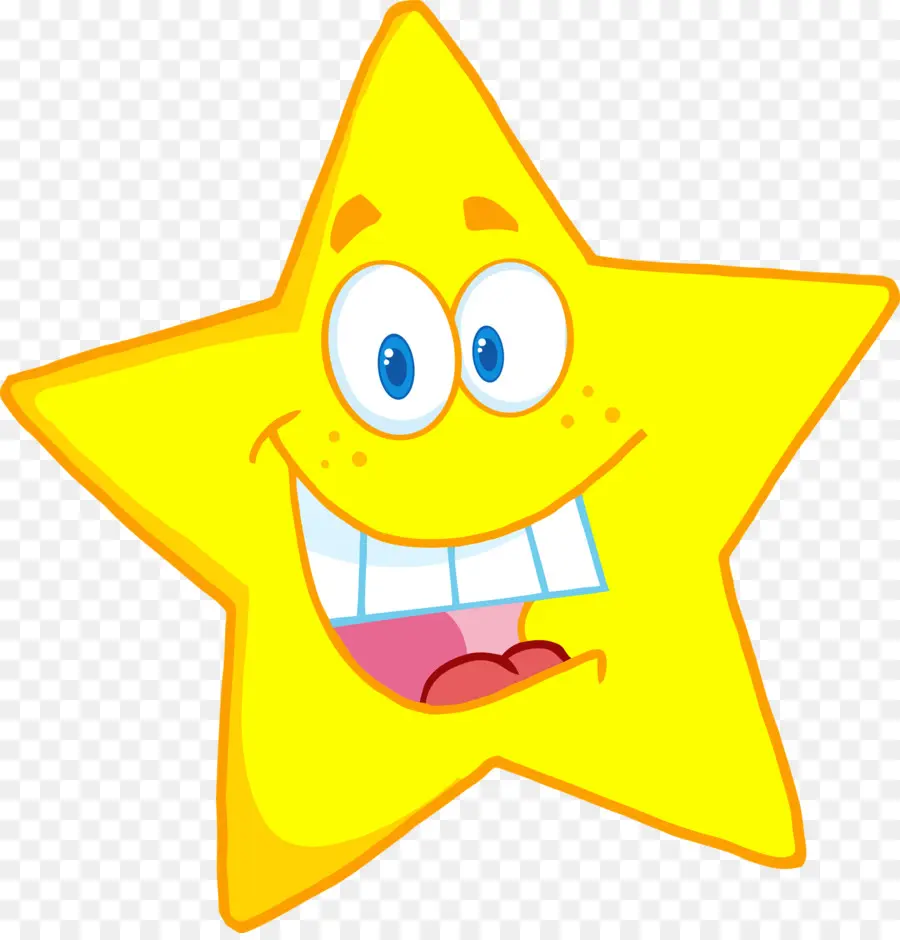 Estrella，Sonriente PNG